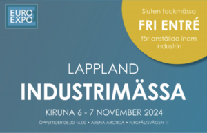 INDUSTRIMÄSSA I KIRUNA 6-7 NOVEMBER!